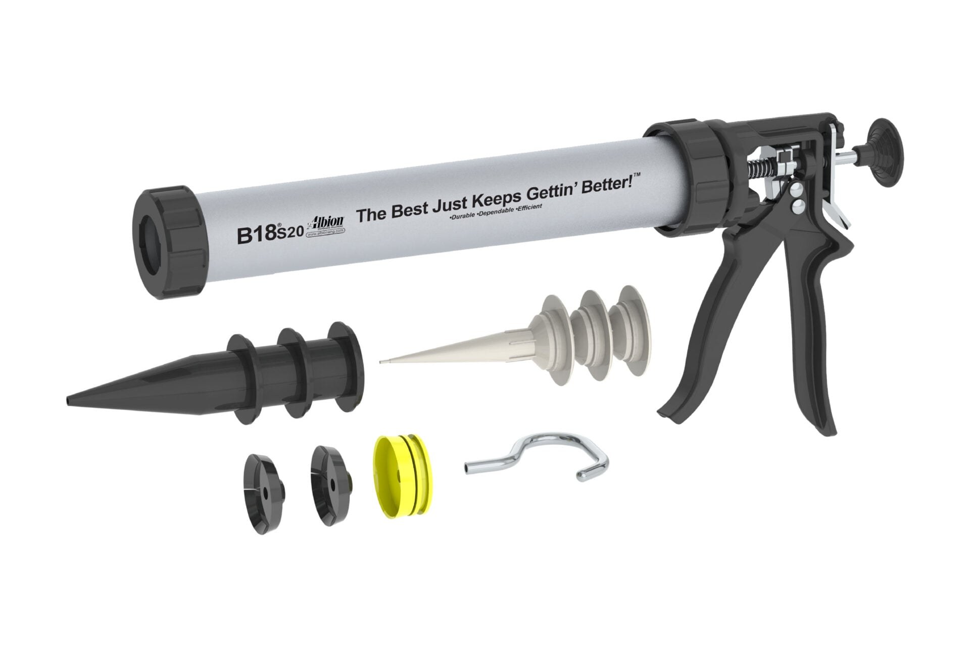 20oz B-Line Manual Sausage Gun - 18:1 Drive