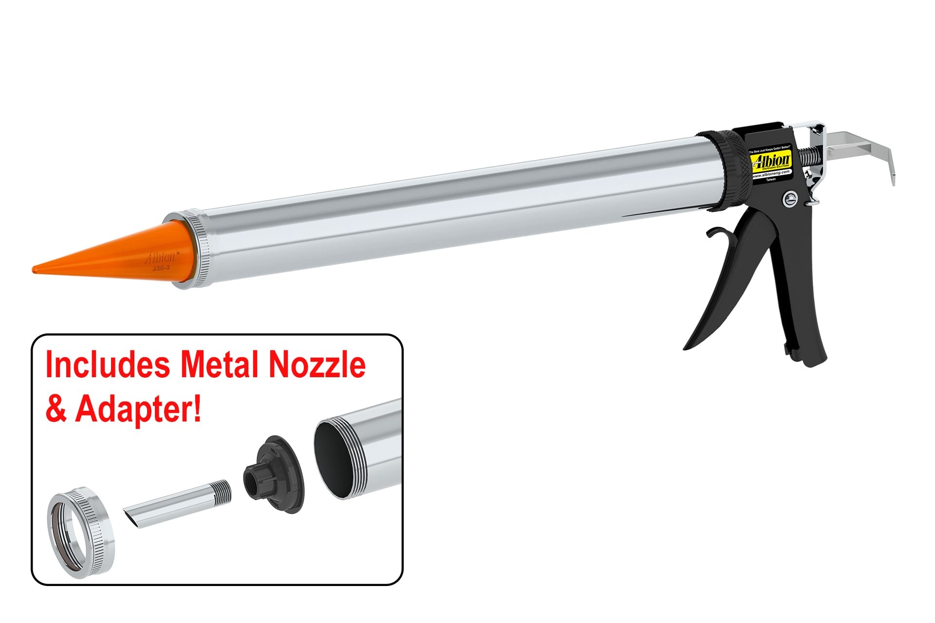 30oz Special Deluxe Manual Bulk Gun w/ Piston Expander