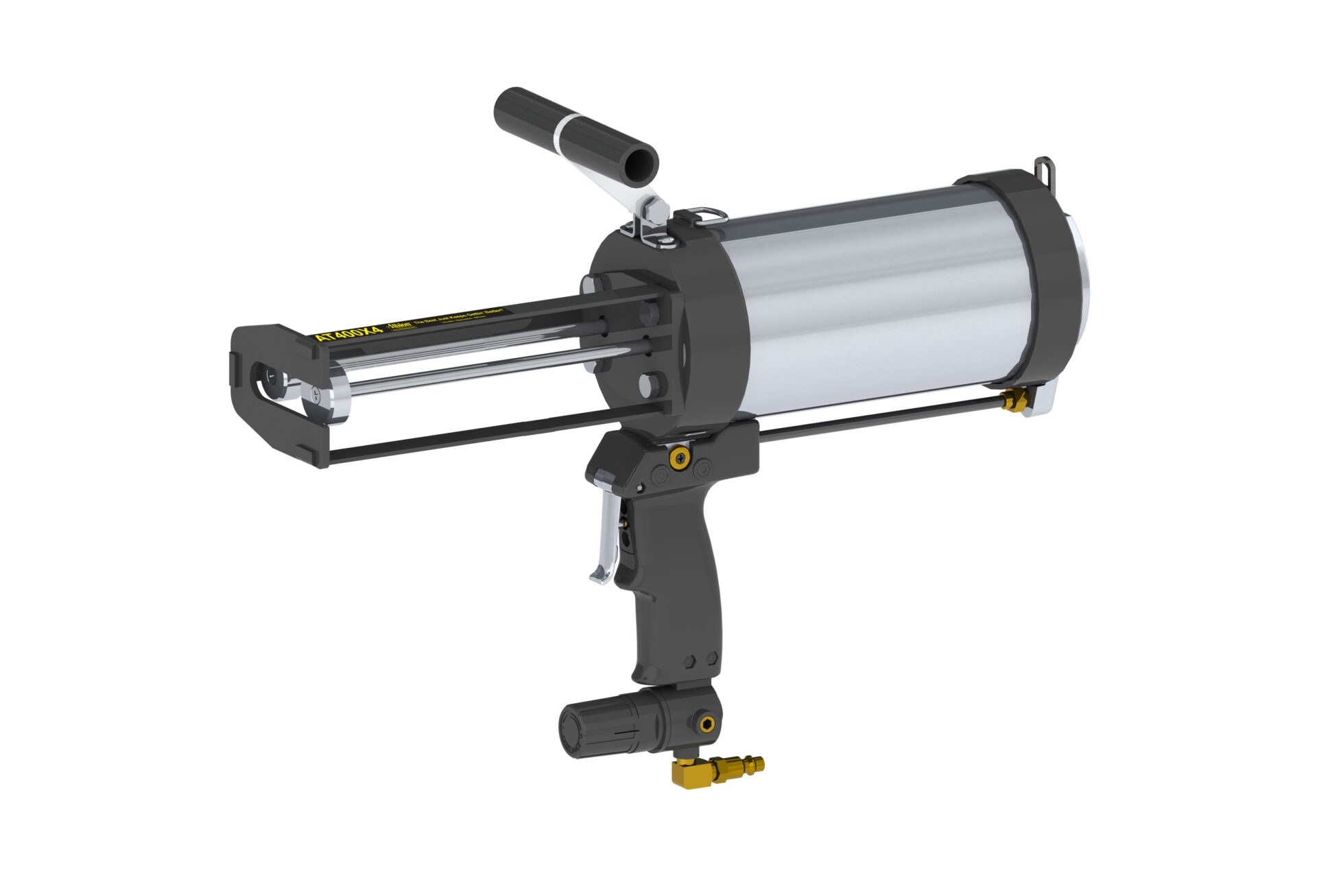 400 Series AT Line Air Powered Multi Component Cartridge Gun - 4:1 Standard Configuration - Albion Engineering