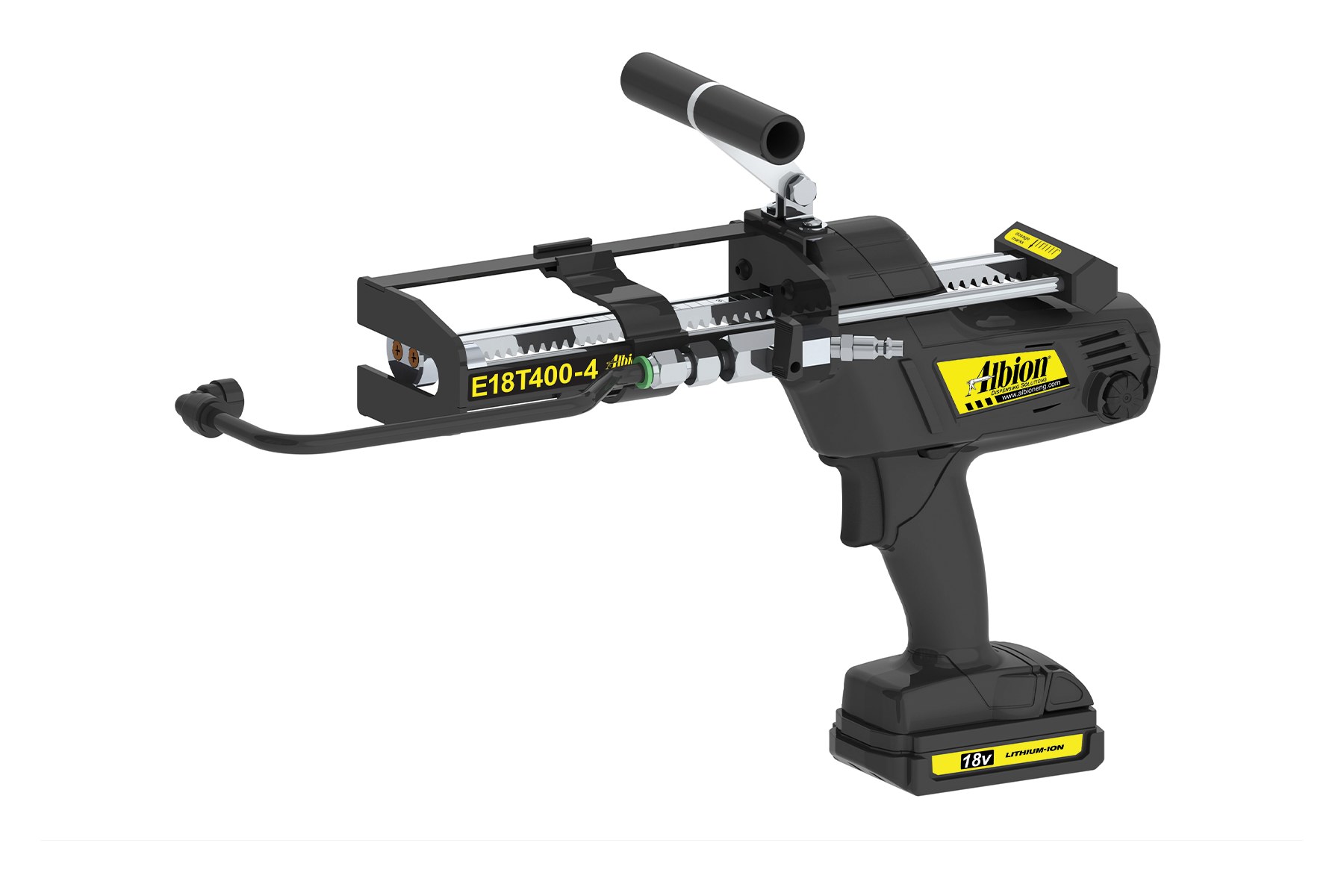 400 Series Cordless Multi-Component Cartridge Gun w/ Spray Adapter