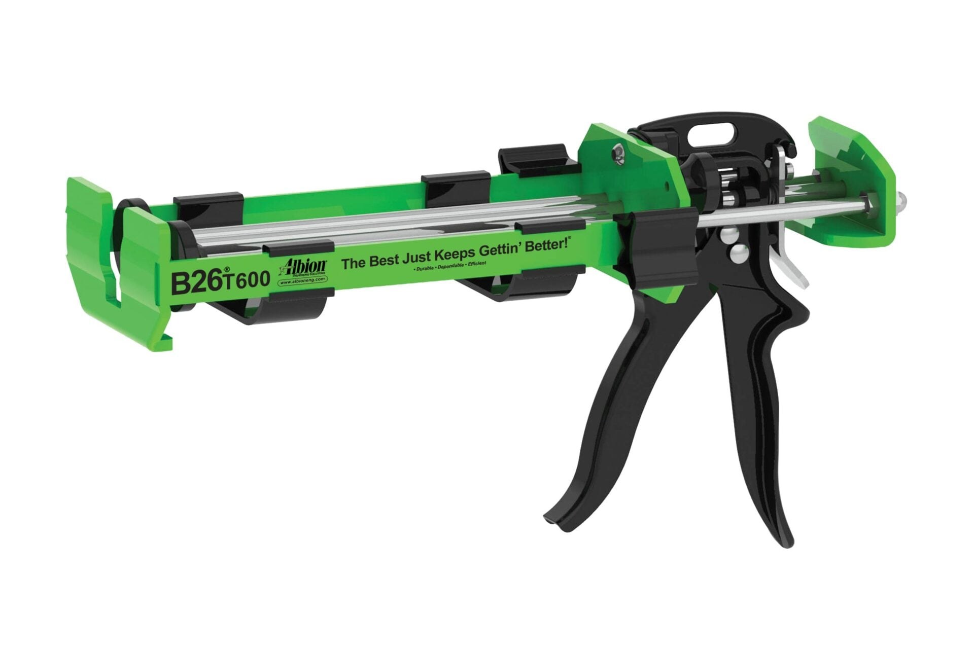 600 Series B-Line Manual Multi-Component Cartridge Dispensing Gun (1:1) & (2:1) 300 x 300 ml