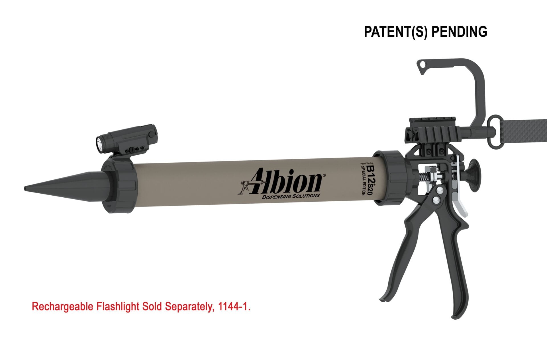 Albion B12S20(SPE) 20oz Manual Sausage Gun