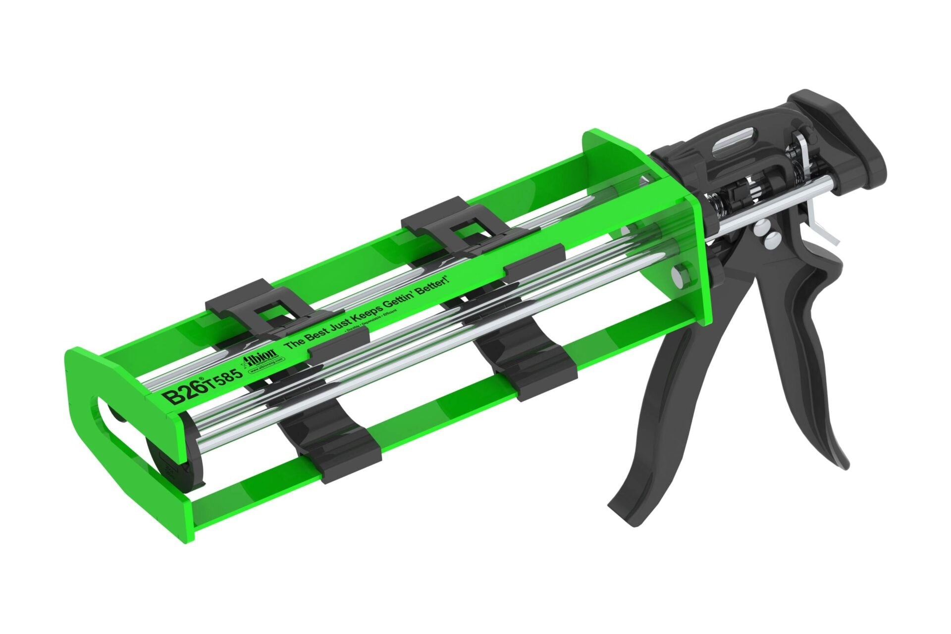 B-Line 585 Series Multi-Component Dispensing Cartridge Gun (3:1) 26:1 Thrust Drive