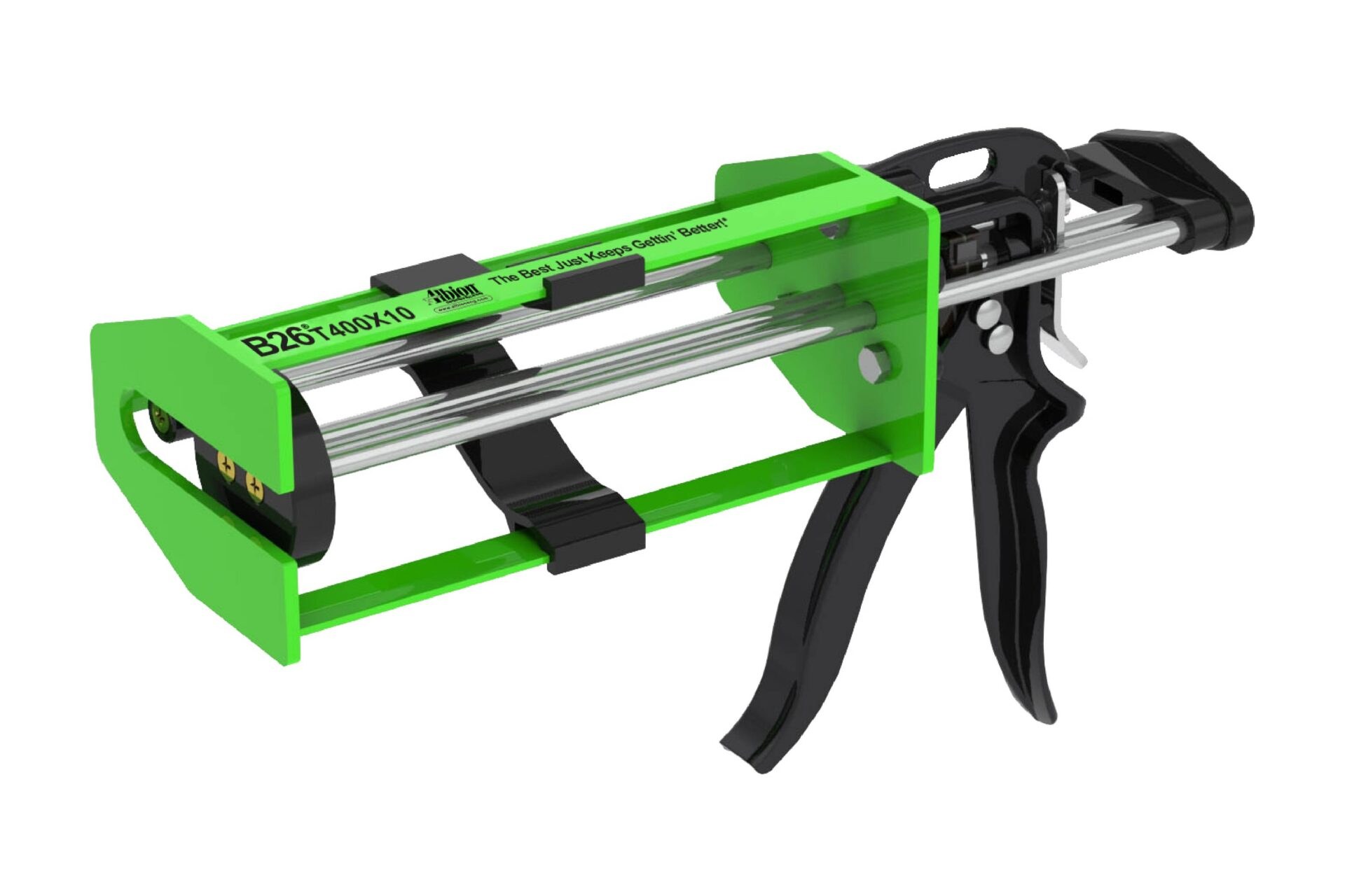 B-Line Multi-Component Dispensing Gun 400 Series w/ Increased Durability 26:1 Ratio Drive (10:1)