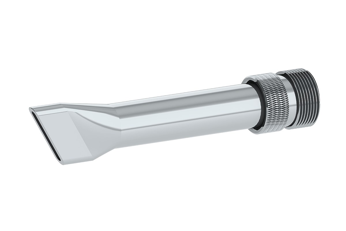 Bevel End Metal Nozzle, 1/16