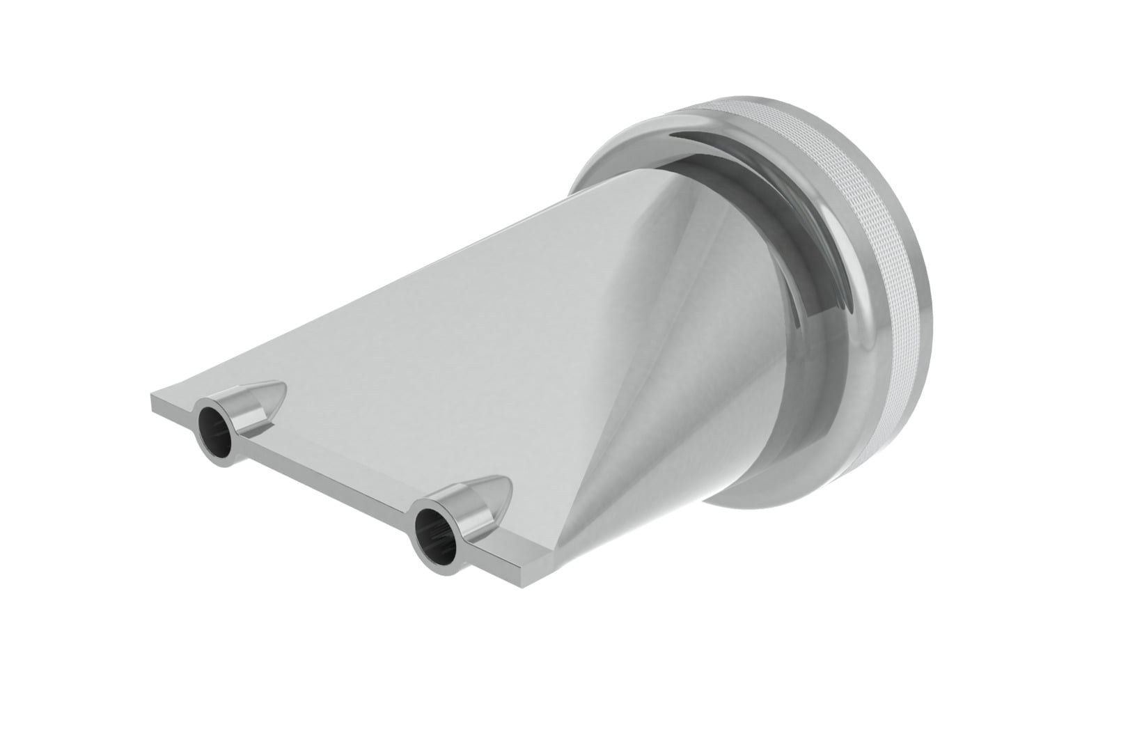 Double Bead Metal Nozzle, 3/8