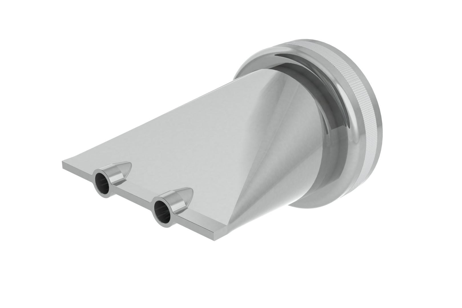 Double Bead Metal Nozzle, 3/8