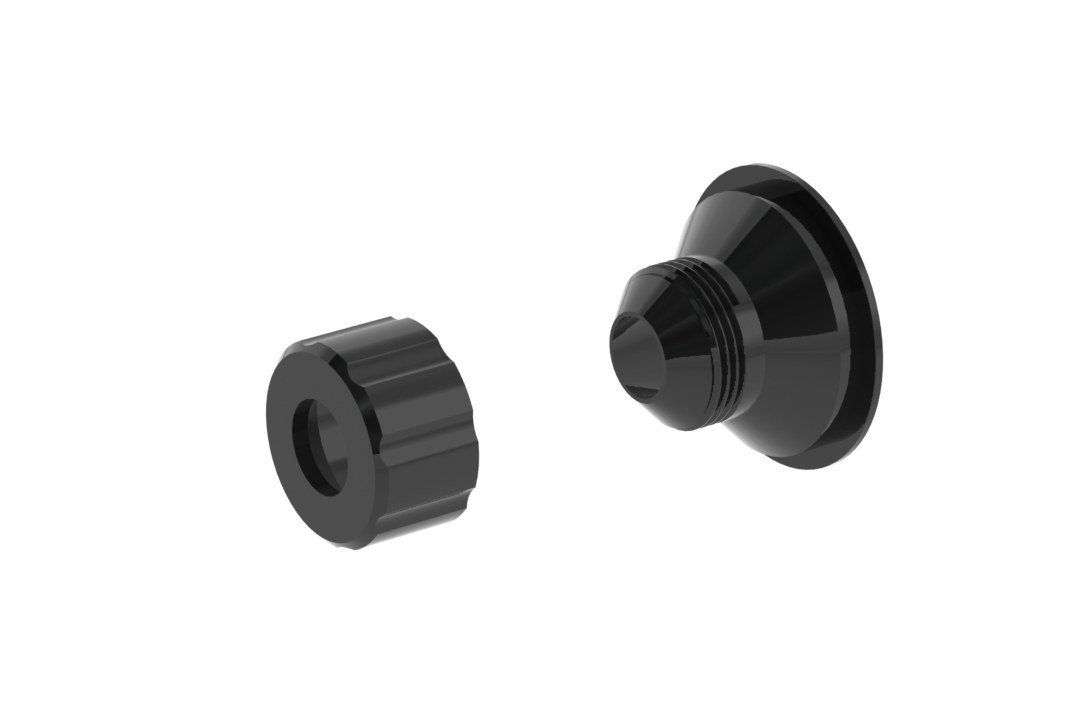 Flared Nozzle Adapter for #873-5 for Standard B-Line Plastic Front Cap