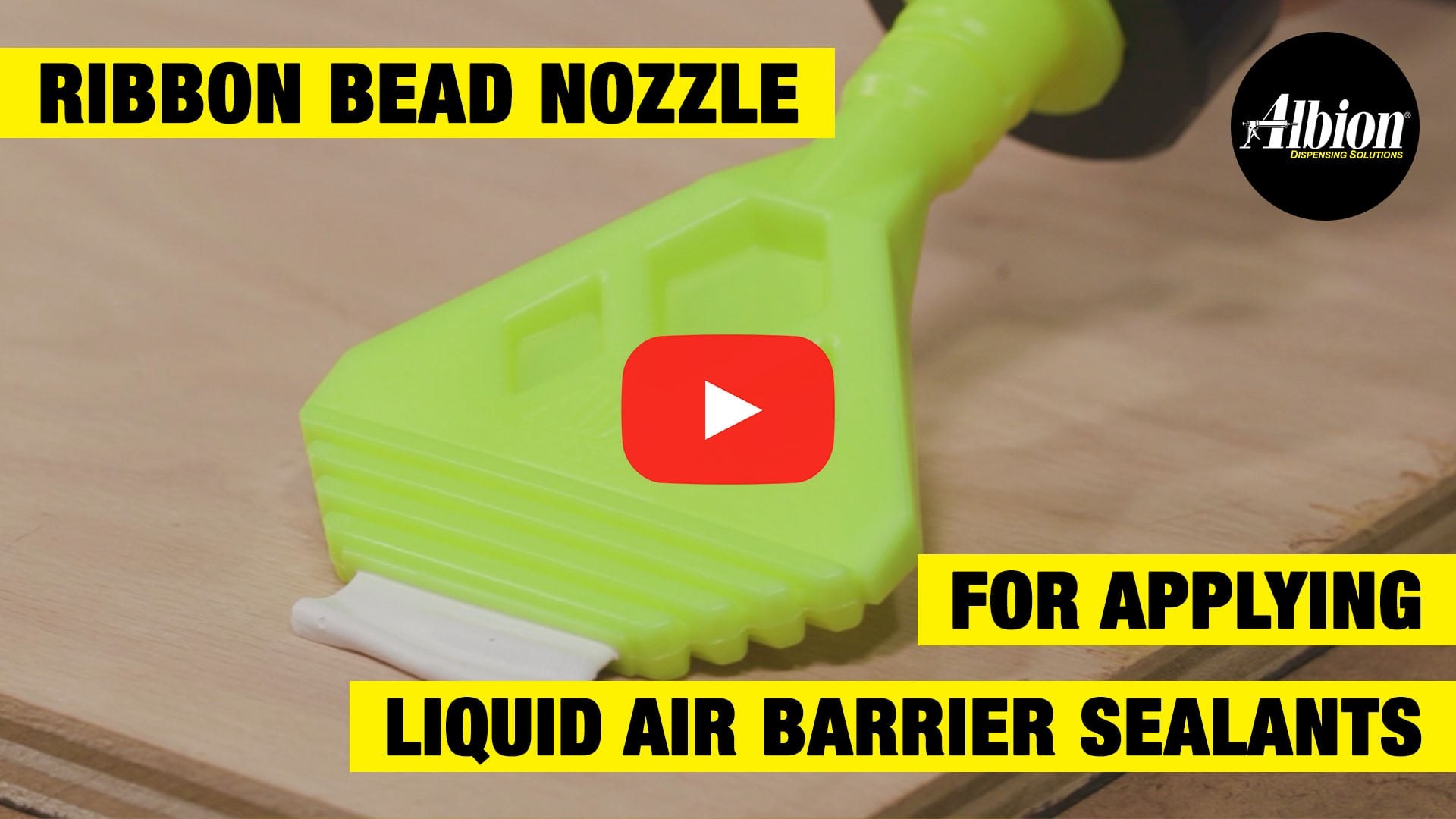 How to use 1018-G01 Ribbon Bead Nozzle with B12S20 Sausage Gun