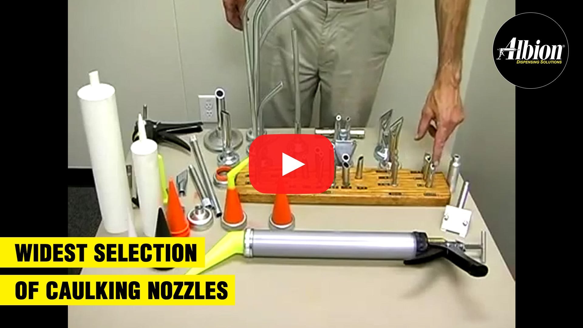 How To Use Albion Engineering's Caulk Nozzles (Video Tutorial)
