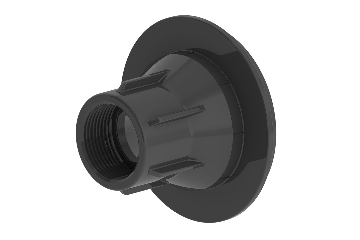 Jumbo Nozzle Adapter For B-Line Sausage Guns with Black Plastic Front Cap
