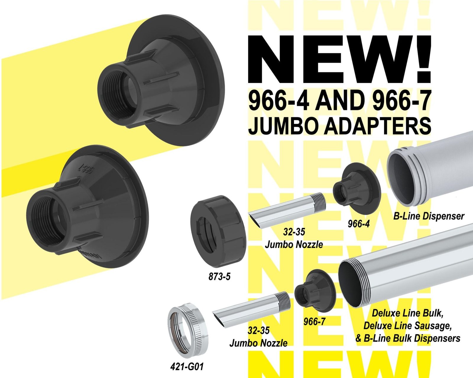 NEW! Jumbo Nozzle Adapters