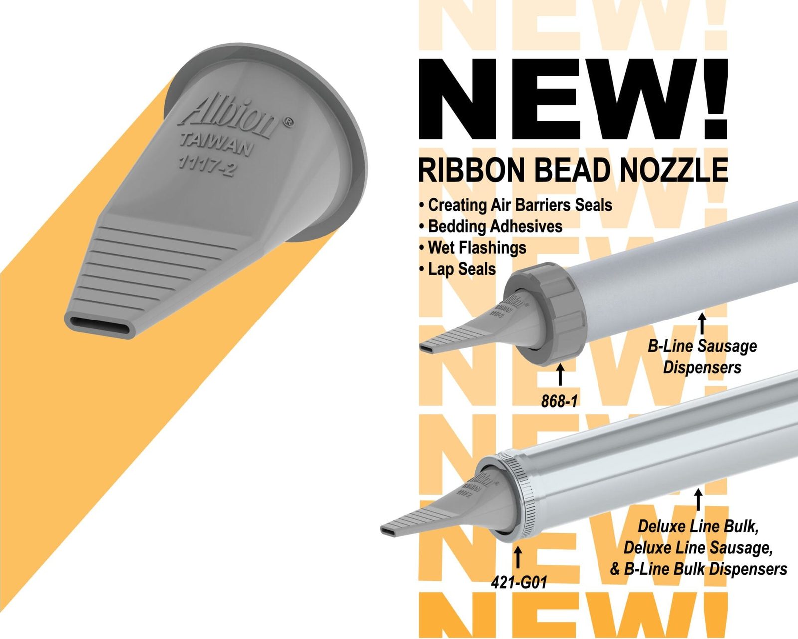 NEW! Ribbon Bead Nozzle
