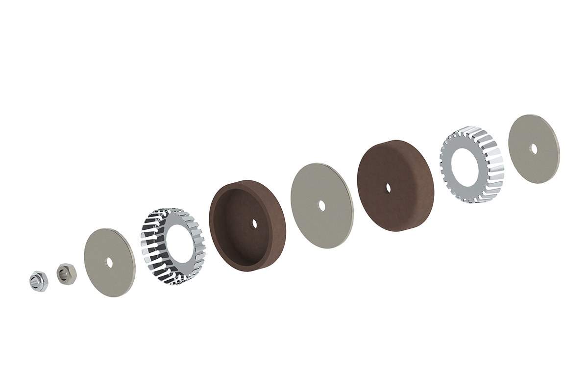 Piston Replacement Kit - 2 Inch Diameter Special Deluxe Drive Piston - Expander Bulk - Albion Engineering