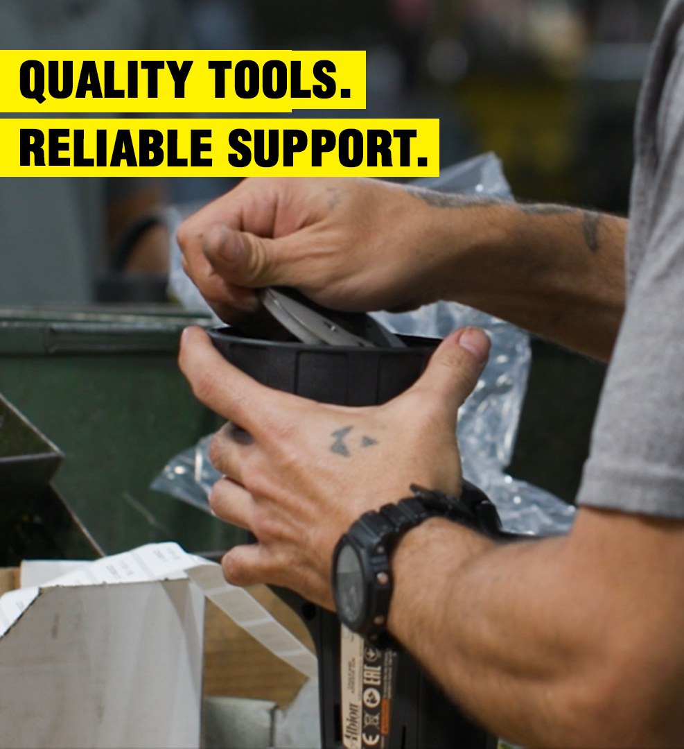 Quality Tools. Reliable Support.