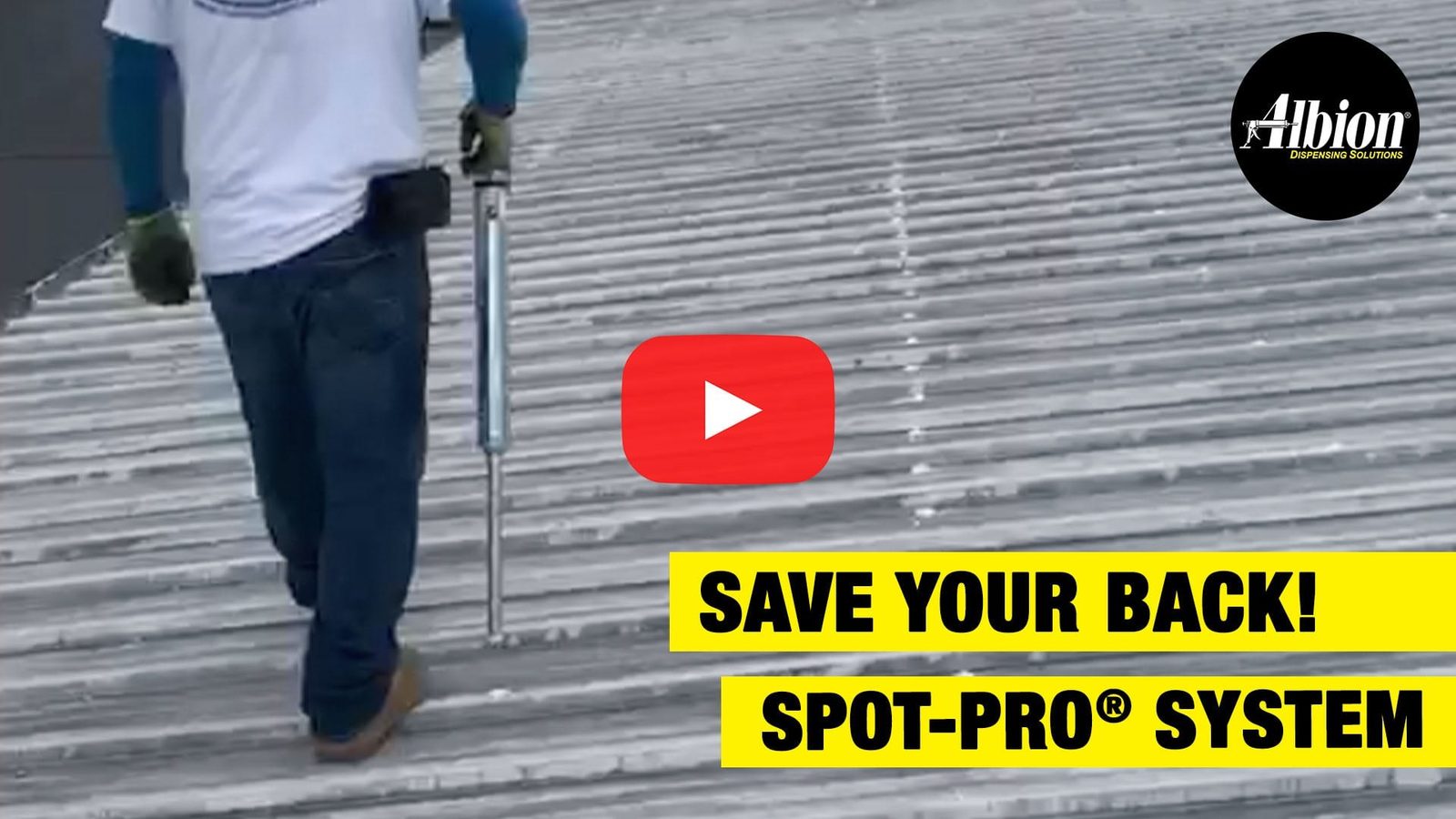 Seal Exposed Metal Roofing/Siding Fasteners with The Spot-Pro® System