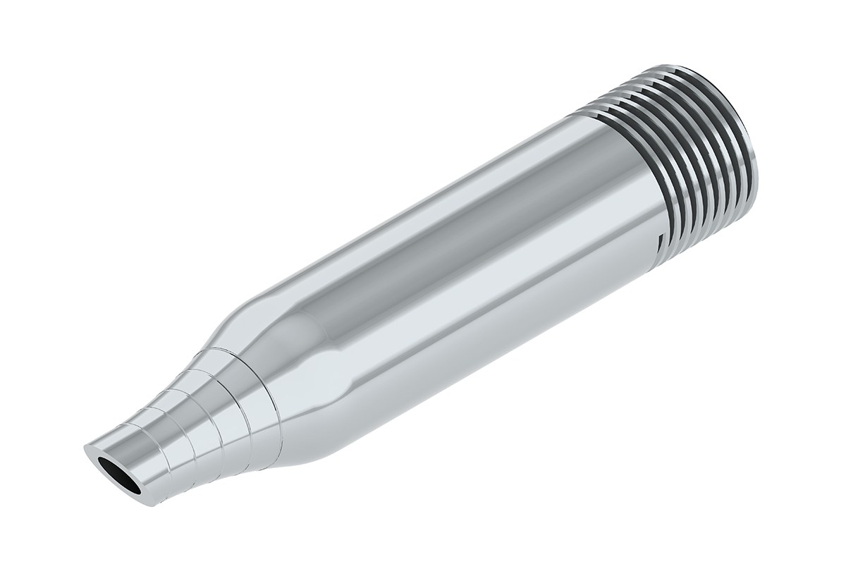Standard Round Metal Nozzle, 3/16