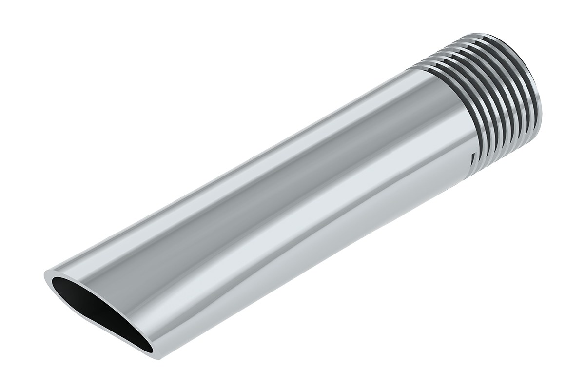 Standard Round Metal Nozzle, 5/8