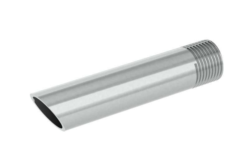 Standard Round Steel Metal Nozzle with 1/2 Inch Diameter Bead