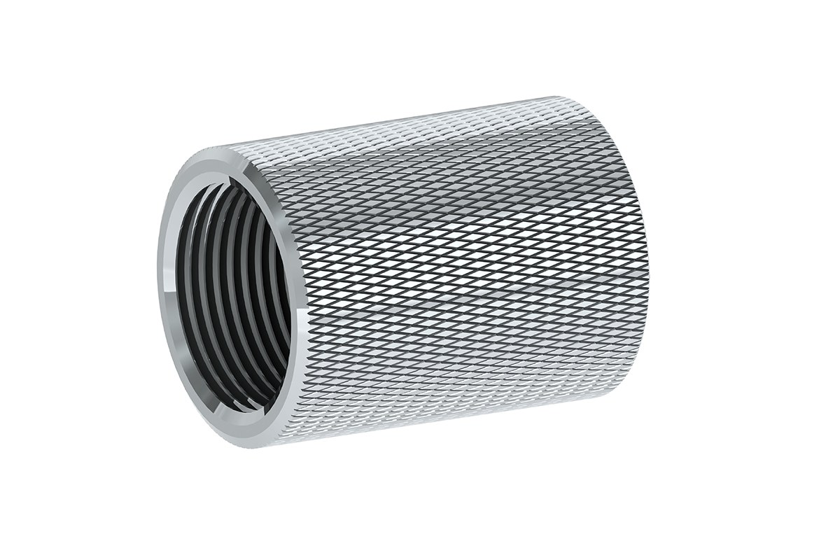 Threaded Nozzle Coupling, 3/8 NPS to 3/8 NPS