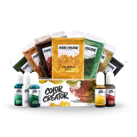 Color Creator Greenland Epoxy Additives Kit - 12 pack