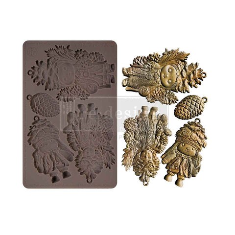 Decor Moulds® - Pinecone Dolls - 1 pc, 5