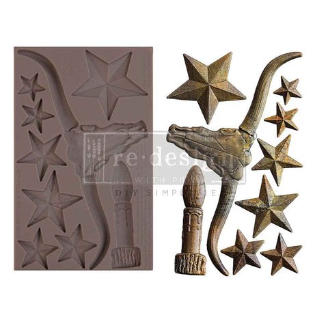 Decor Moulds® - Wild West Whispers - 1 pc, 5
