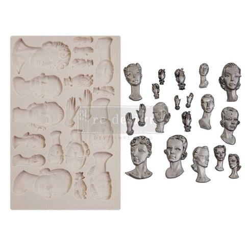 Finnabair Moulds - Fashion Icons - 1 pc, 5