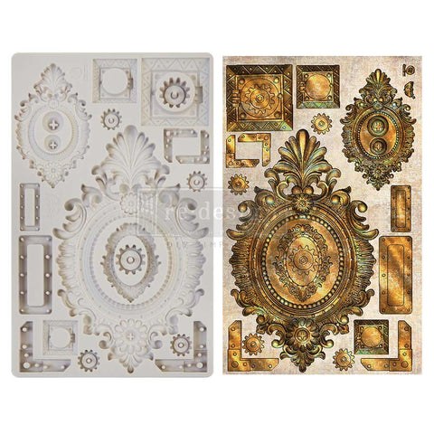 Finnabair - Moulds - Grungy Frames - 1 pc, 5x8 in Copyright #VA0002330