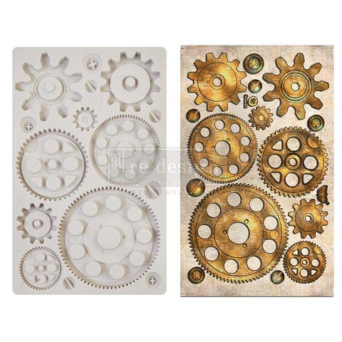 Finnabair - Moulds - Machine Parts - 1 pc, 5x8 in Copyright #VA0002330