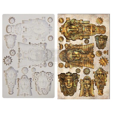 Finnabair - Moulds - Queens of Steam - 1 pc, 5x8 in Copyright #VA00023