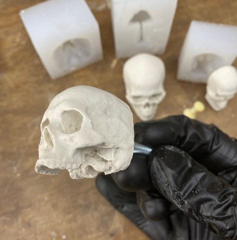 Mini Skull Silicone Mold Set