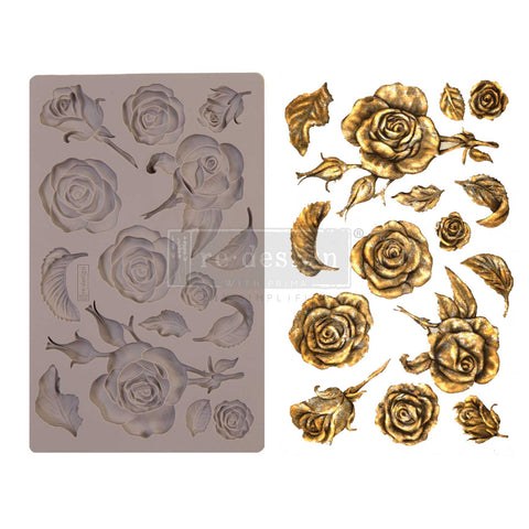 Redesign Decor Moulds® - Fragrant Roses - 5