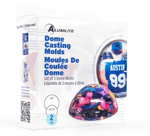 Silicone Dome Casting Molds for Resin Casting and More