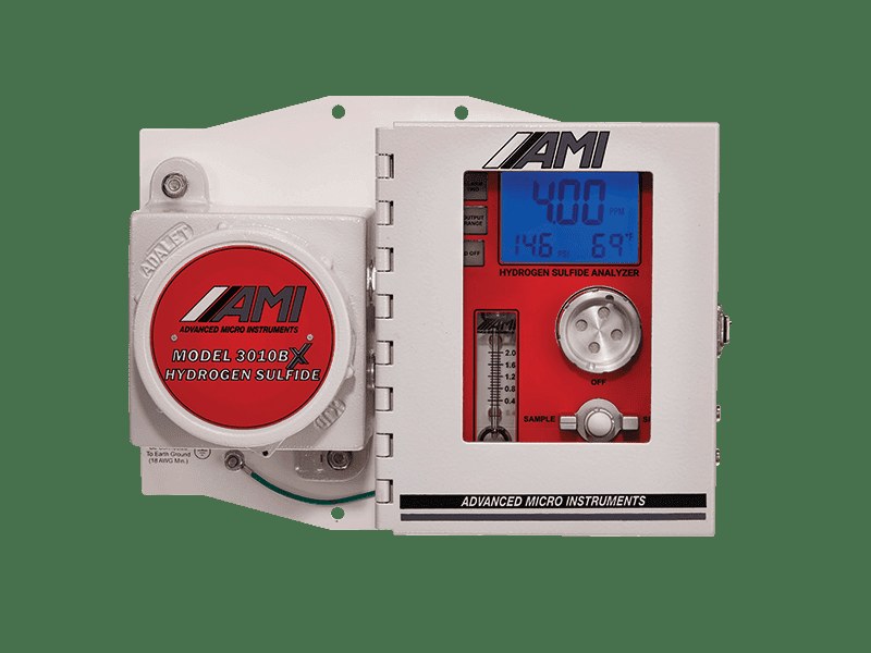 AMI Model 3010BX Trace H2S Analyzer