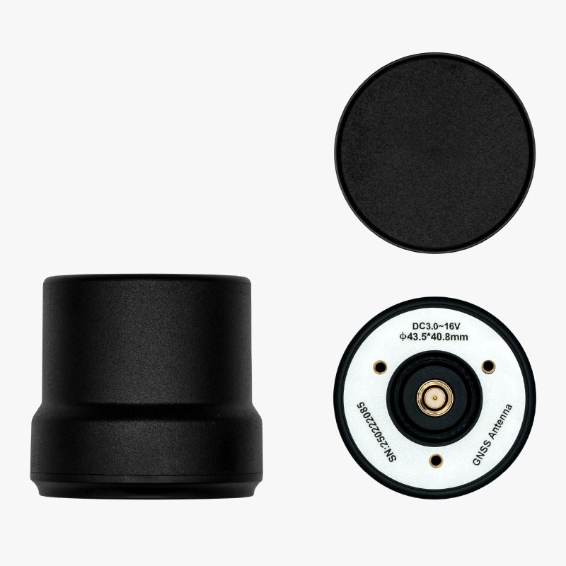 Compact Helical Tripleband GNSS Antenna