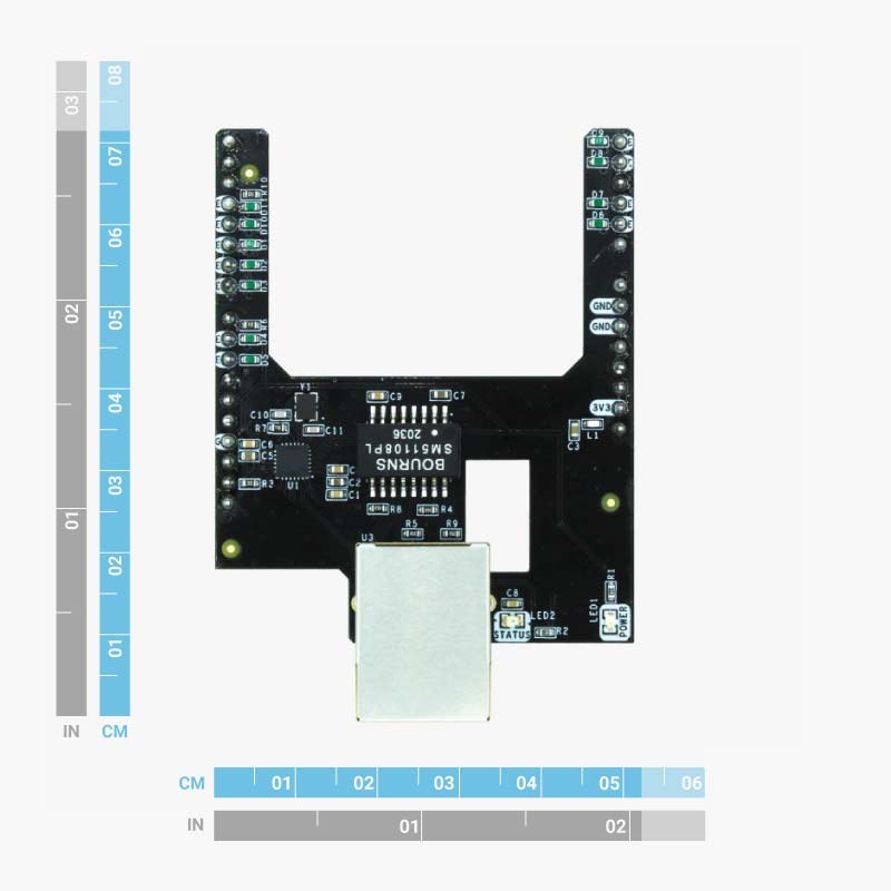 Shield for Septentrio Native Ethernet