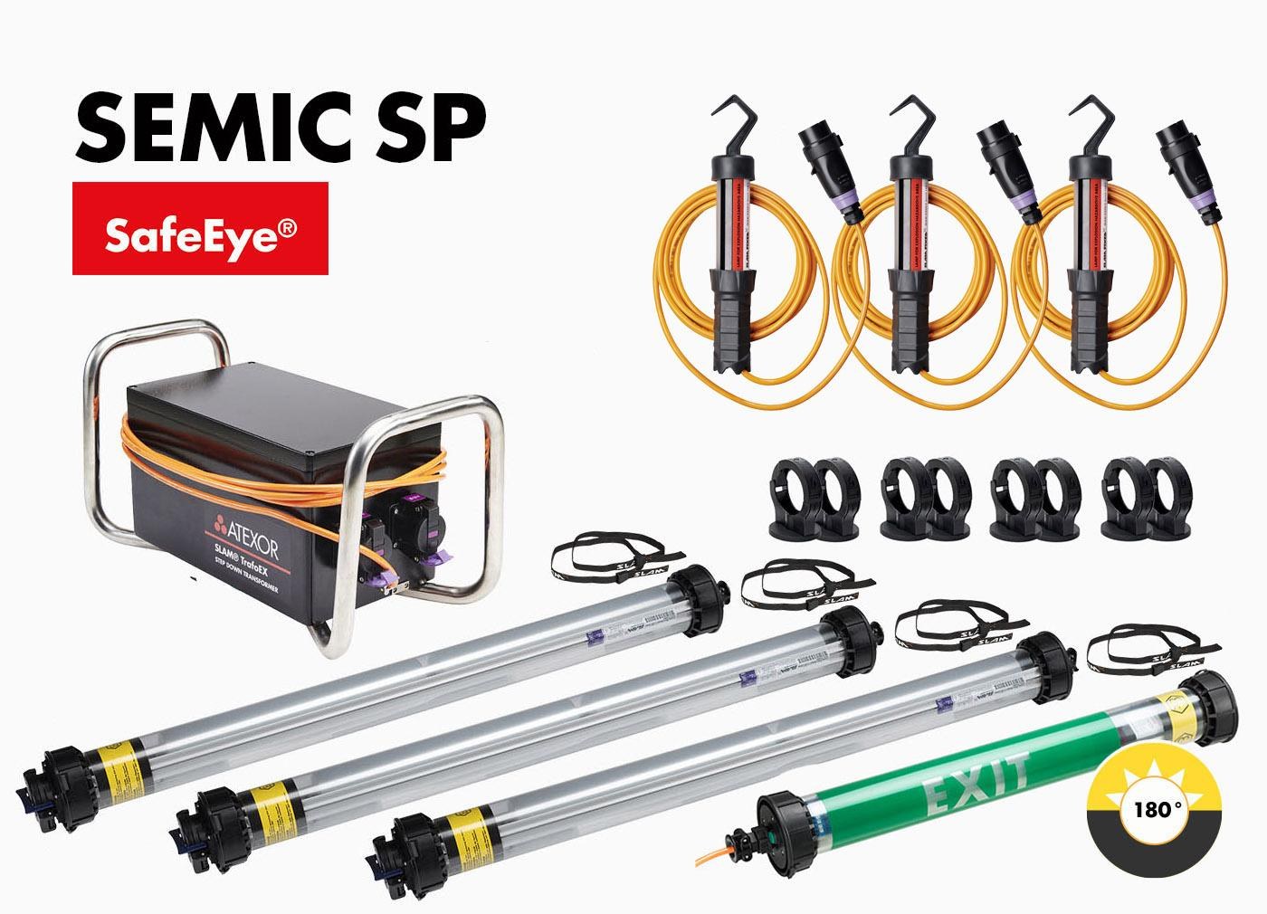 SLAM® TANK SET with SEMIC Inspection Lights