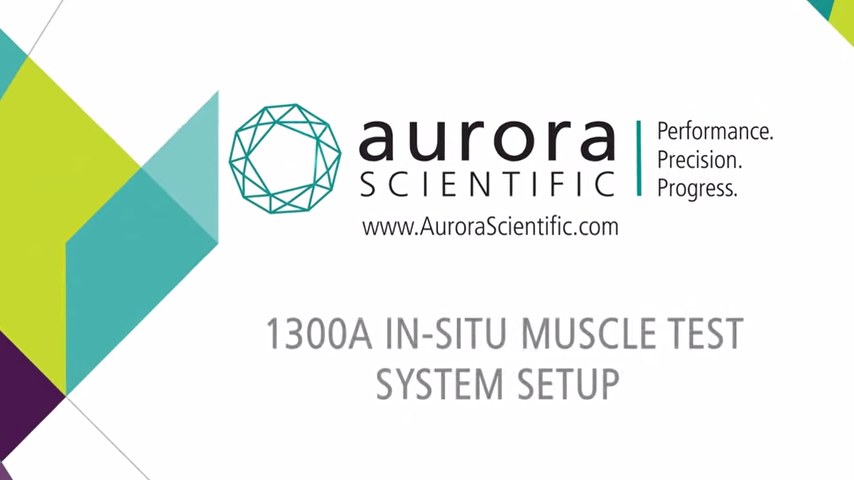 in-situ Muscle Test System (1300A) Quick Start Guide