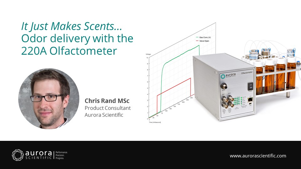It Just Makes Scents…Odor delivery with the 220A Olfactometer