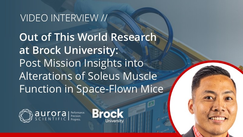 Out of This World Research at Brock University: Post Mission Insights into Alterations of Soleus Muscle Function in Spac