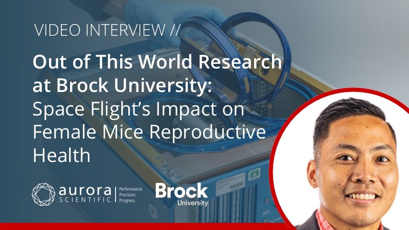 Out of This World Research at Brock University: Space Flight’s Impact on Female Mice Reproductive Health