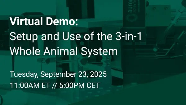 Setup and Use of the 3-in-1 Whole Animal System