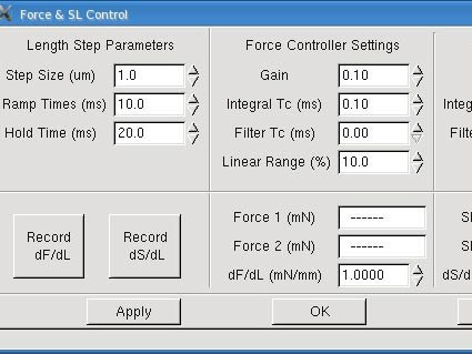 Using Force and SL Control Parameters on the 600A Digital Controller
