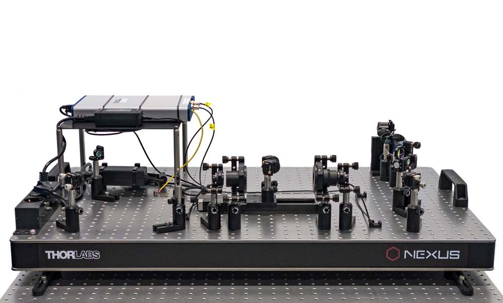 Pre-assembled THz spectrometer