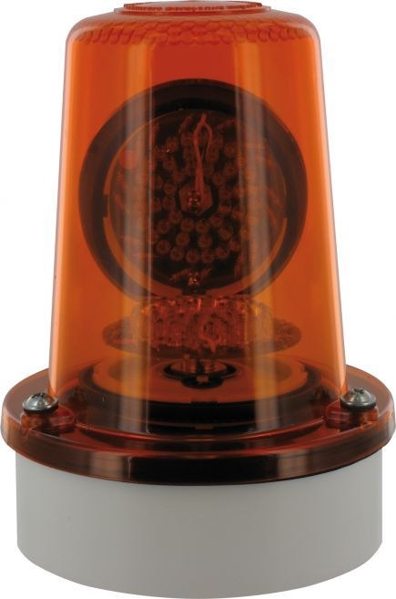 Did you know that an LED Rotating Mirror Beacon emits a more intensified beam of light than standard LED models? - D G C