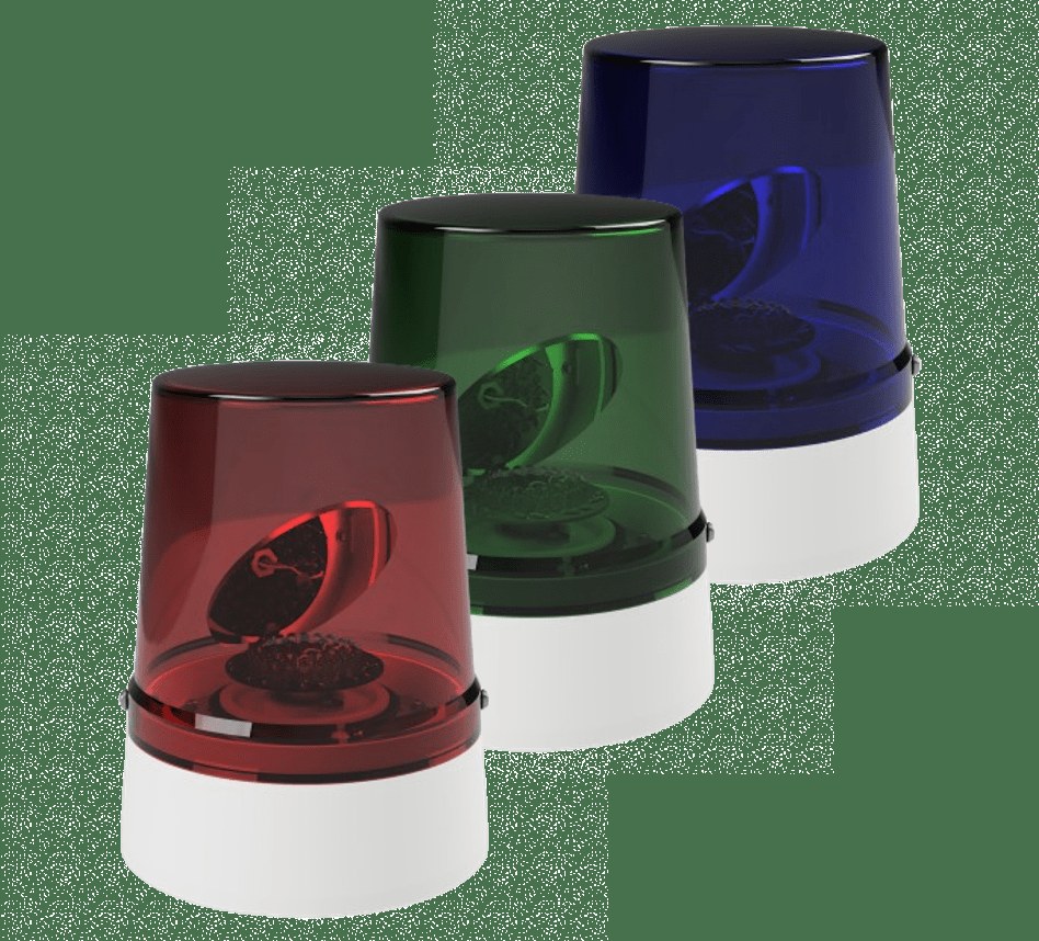 🚨Meet the RFH LED Rotating Mirror Beacon Range! - D G Controls Ltd