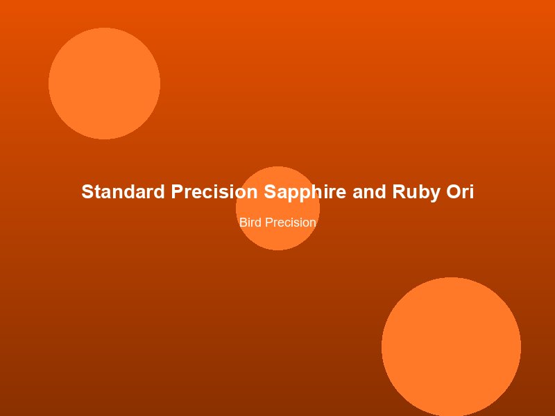 Bird Precision