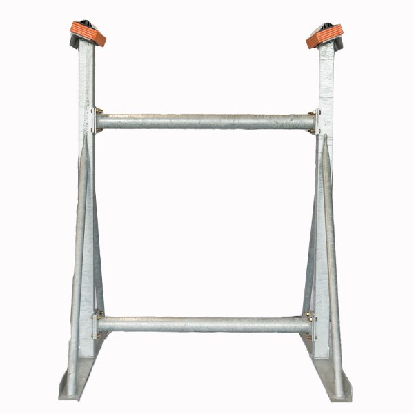 BRS41XG: Tall Stern Rack - Hot Dip Galvanized - Brownell Boat Stands