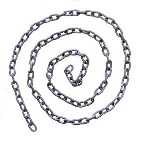 CHAIN12: 12' Safety Chain - Brownell Boat Stands